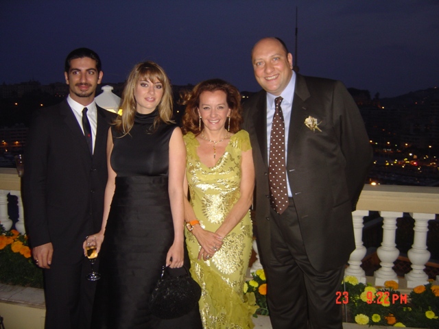 Fahed and Maya Hariri and Caroline Scheufele